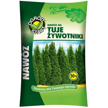 Nawóz na tuje i żywotniki 10kg Ogród Start