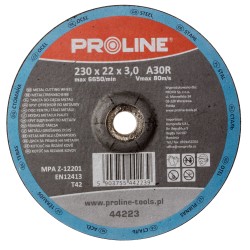 Tarcza do Cięcia Metali Wypukła T42 125x2,5mm