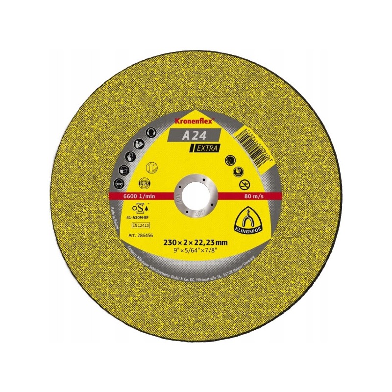 Tarcza do Cięcia Metalu 115*2.5*22,23 KLINGSPOR