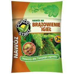 Nawóz na brązowienie igieł 2kg Ogród Start