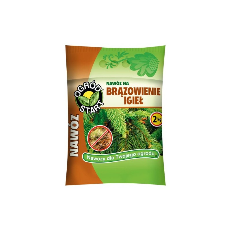 Nawóz na brązowienie igieł 2kg Ogród Start
