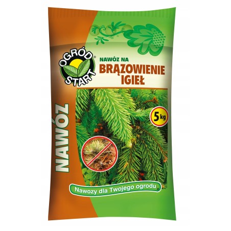 Nawóz na brązowienie igieł 5kg Ogród Start