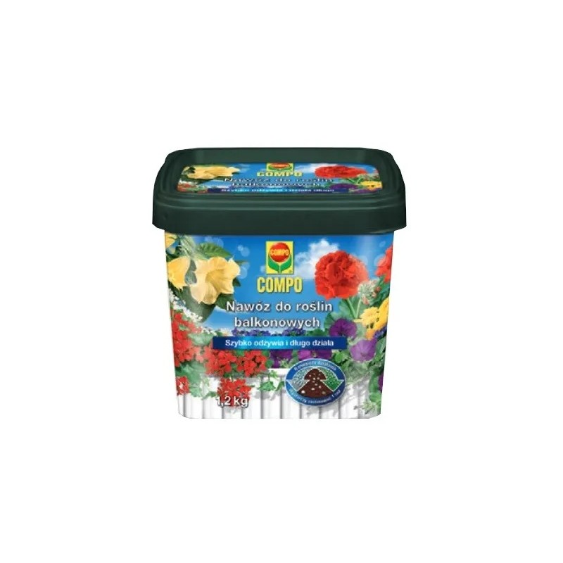 Nawóz Długo Działający do Roślin Balkonowych 1,2kg Compo