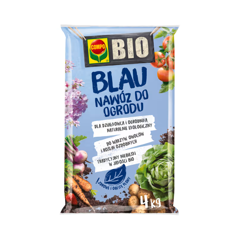 Nawóz do Ogrodu Bio Blau 4kg Compo