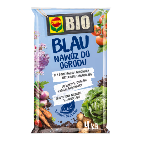 Nawóz do Ogrodu Bio Blau 4kg Compo