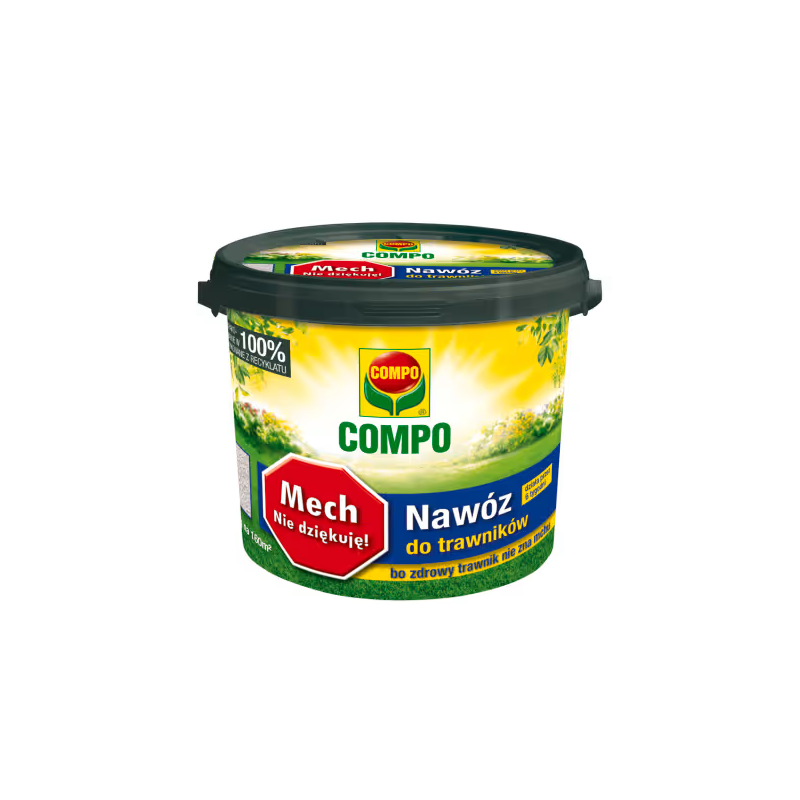 Nawóz do Trawników "Mech, Nie Dziękuję!" 4kg Compo