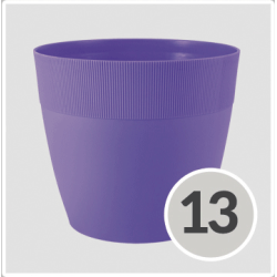 Doniczka/Osłonka 2w1 Doris ⌀21cm Fioletowa