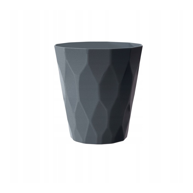 Doniczka Rocka DROC170-405U Szara Kamienna ⌀17cm Properplast