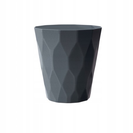 Doniczka Rocka DROC170-405U Szara Kamienna ⌀17cm Properplast