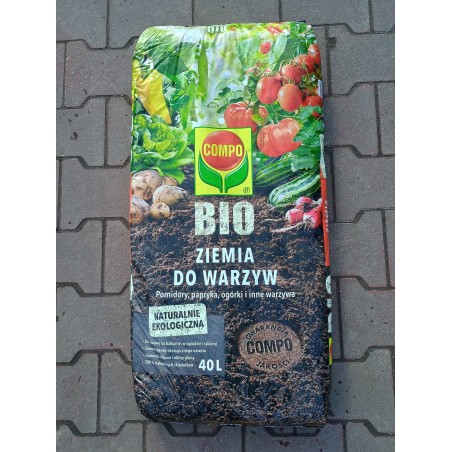 Ziemia do Pomidorów i Innych Warzyw BIO 40L Compo
