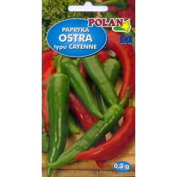 Papryka Ostra Typu Cayenne 0,3g Polan