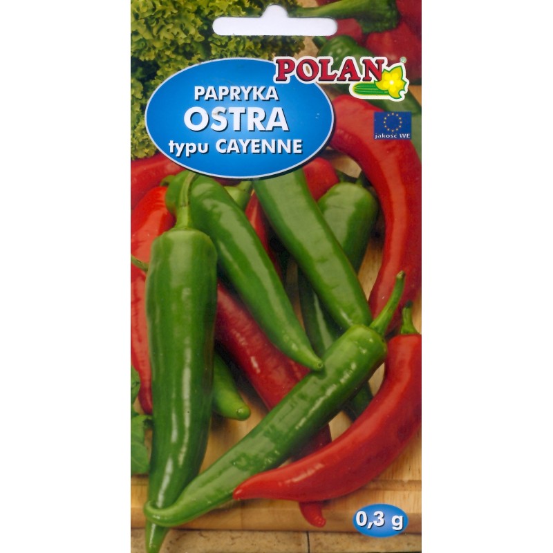 Papryka Ostra Typu Cayenne 0,3g Polan