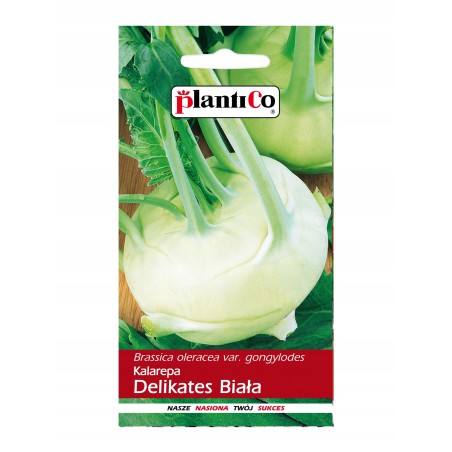 Kalarepa Delikates Biała 2g Plantico