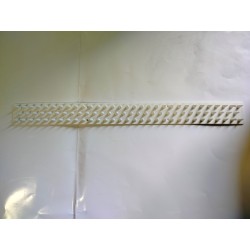 Plastikowe Kolce Przeciw Ptakom Białe 50cm
