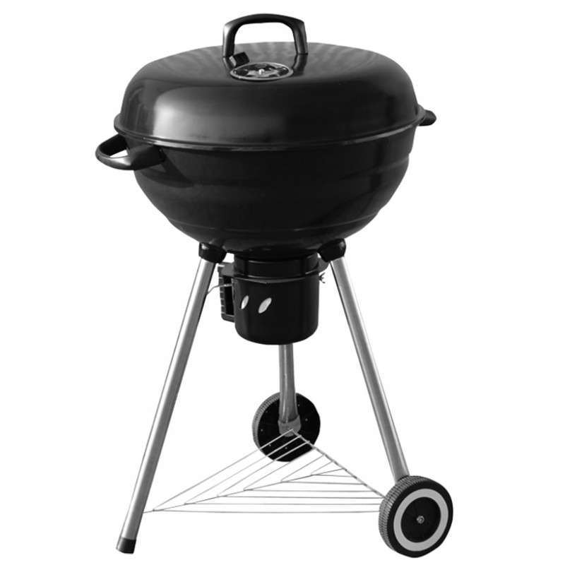 Grill Kociołkowy Węglowy ⌀46cm Czarny MG910