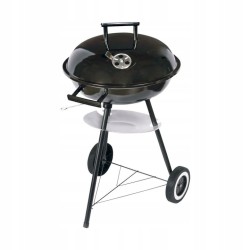 Grill Kociołkowy Węglowy Czarny ⌀42cm MG913