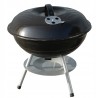 Grill Kociołkowy Węglowy Czarny ⌀36cm MG415