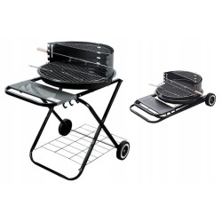 Grill Okrągły Węglowy Składany ⌀54,5cm MG925
