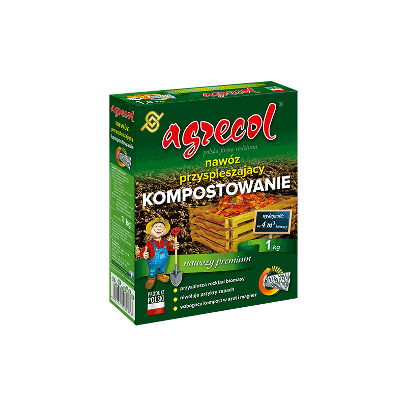 Nawóz przyspieszający kompostowanie 1,2kg AGRECOL