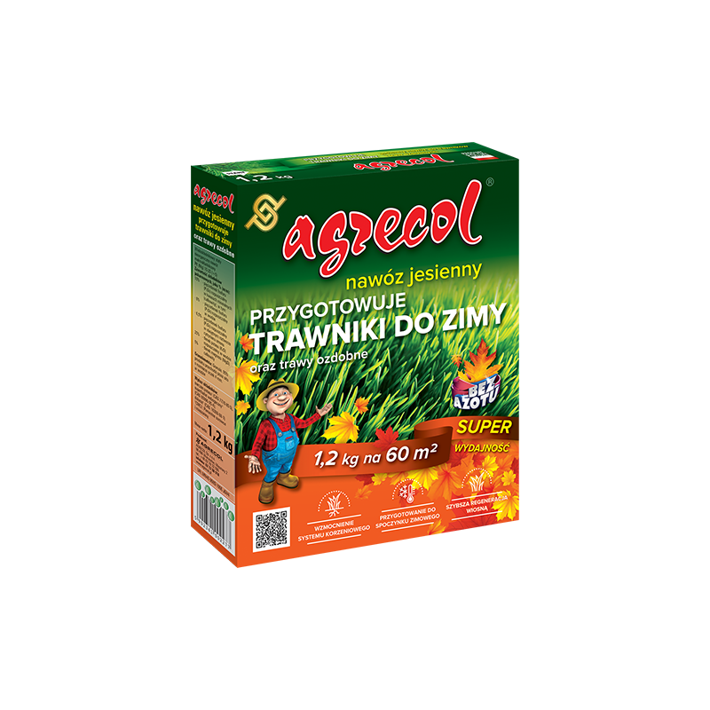 Nawóz jesienny do trawnika 1,2kg AGRECOL