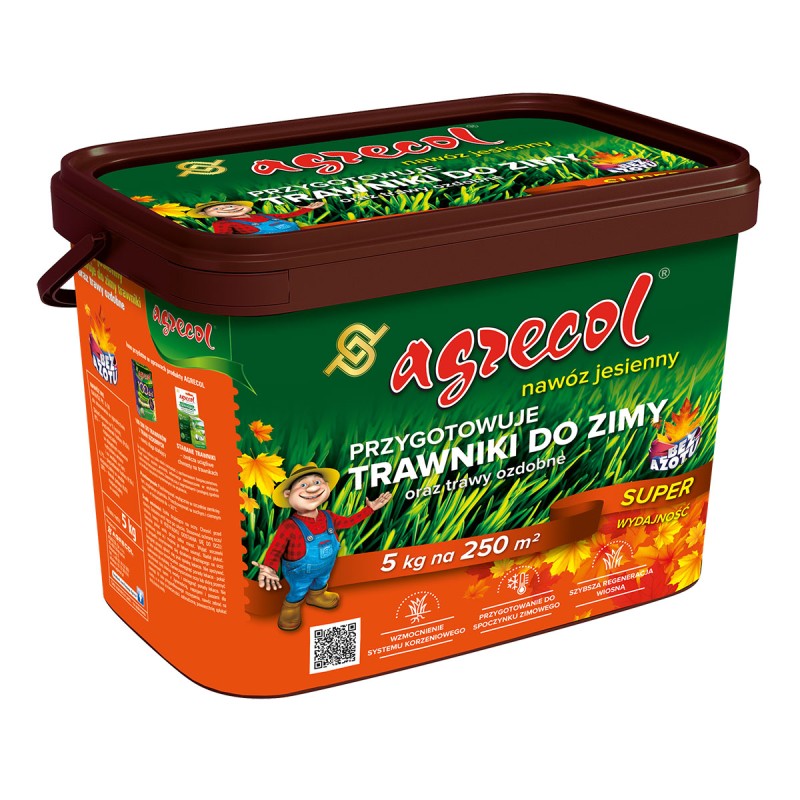 Nawóz jesienny do trawnika 5kg AGRECOL