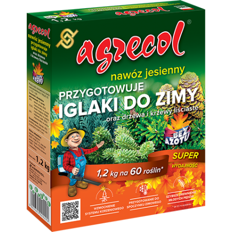 Nawóz jesienny do iglaków 1,2kg AGRECOL