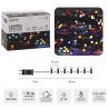Lampki Choinkowe LED Kolorowe 200 Lampek (kulki)  ~16m LED0160