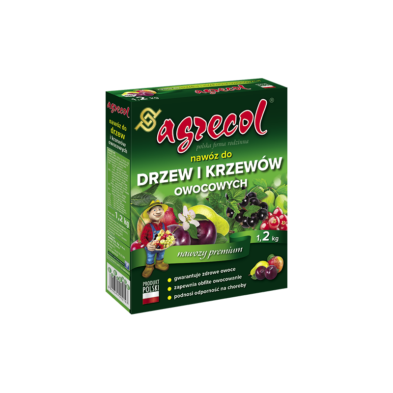 Nawóz do drzew i krzewów owocowych 1,2kg AGRECOL