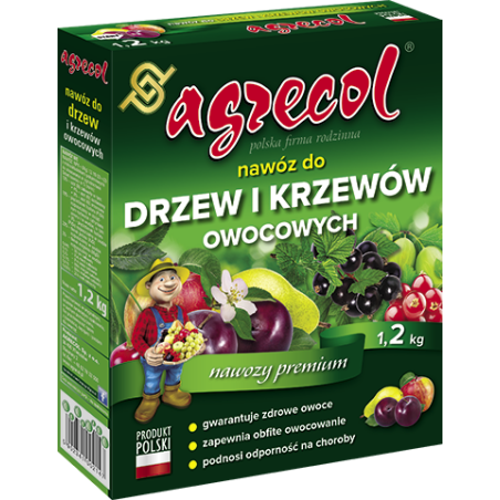 Nawóz do drzew i krzewów owocowych 1,2kg AGRECOL