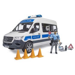 Mercedes-Benz Sprinter Policja z figurką policjanta Bruder 02683