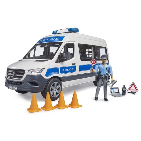 Mercedes-Benz Sprinter Policja z figurką policjanta Bruder 02683