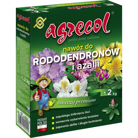 Nawóz do rododendronów i azalii 1,2kg AGRECOL
