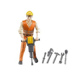 Figurka robotnika z akcesoriami Bruder 60020