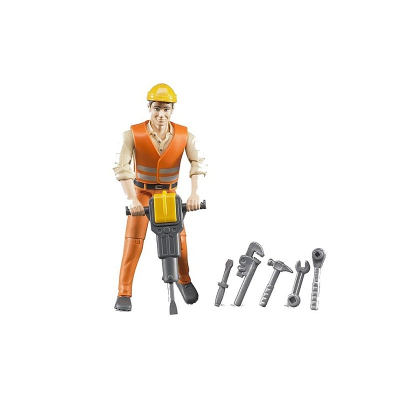 Figurka robotnika z akcesoriami Bruder 60020