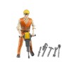 Figurka robotnika z akcesoriami Bruder 60020
