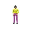Figurka kobiety w różowych dżinsach Bruder 60403
