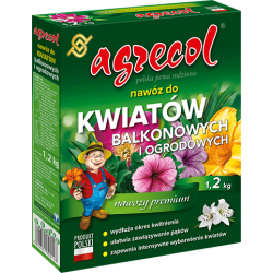 Nawóz do kwiatów balkonowych i ogrodowych 1,2kg AGRECOL