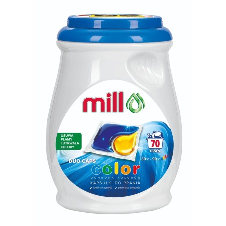 Kapsułki do prania MILL COLOR Duo Caps 70szt