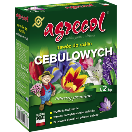 Nawóz do roślin cebulowych 1,2kg AGRECOL