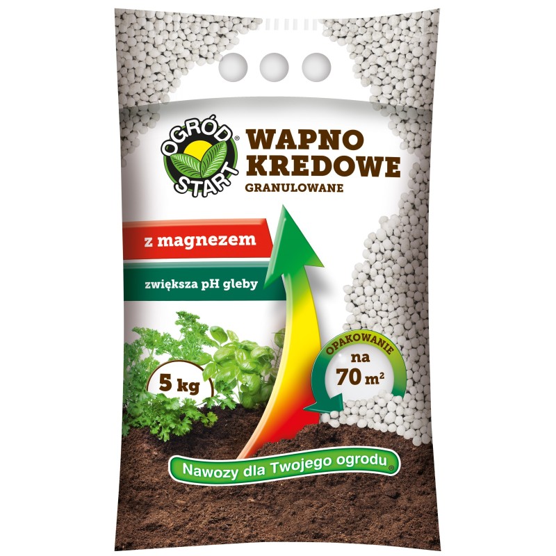 Wapno Kredowe Ogrodowe Granulowane 5kg Ogród Start