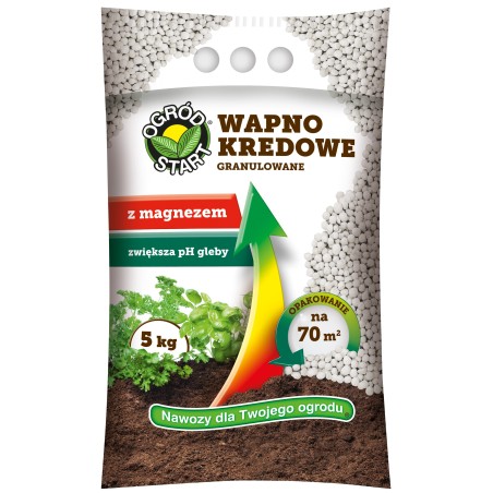 Wapno Kredowe Ogrodowe Granulowane 5kg Ogród Start
