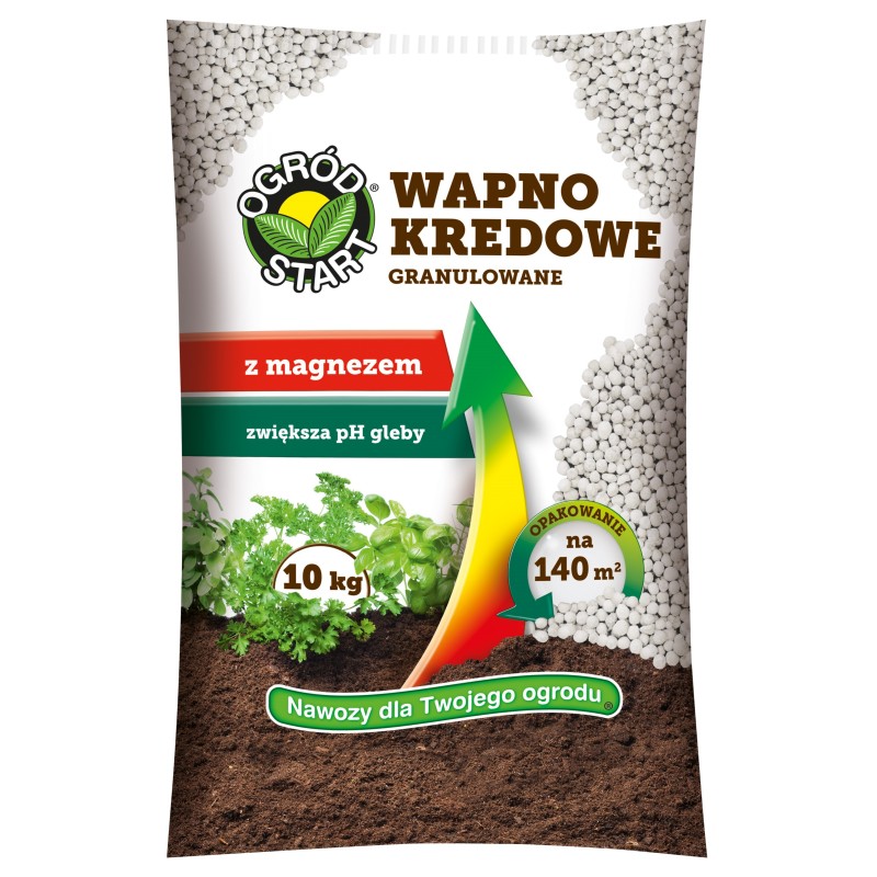 Wapno Kredowe Ogrodowe Granulowane 10kg Ogród Start