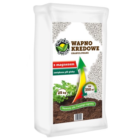 Wapno Kredowe Ogrodowe Granulowane 25kg Ogród Start