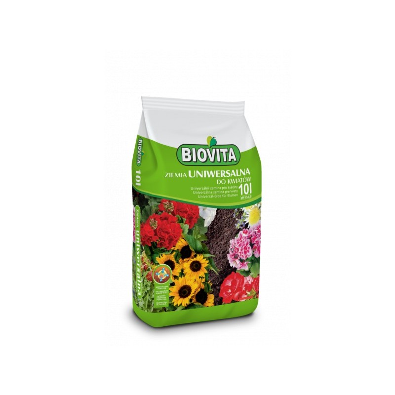 Ziemia Uniwersalna do Kwiatów 50L Biovita - 48 szt