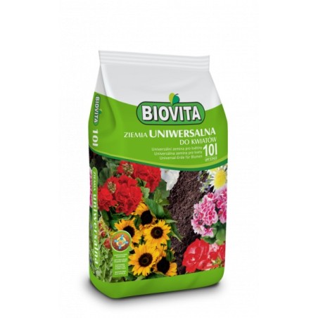 Ziemia Uniwersalna do Kwiatów 50L Biovita - 48 szt