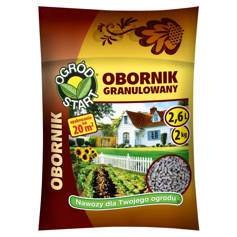 Obornik granulowany 2kg Ogród Start
