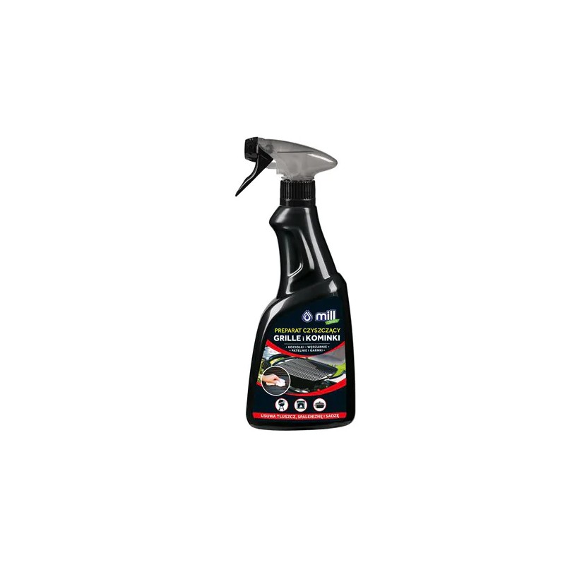 Preparat Czyszczący Grille i Szyby Kominkowe 500ml Mill Garden