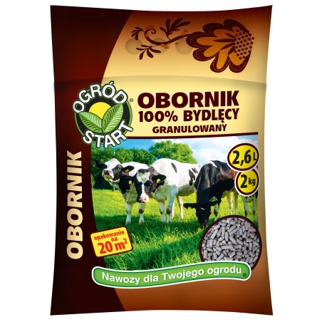 Obornik Bydlęcy Granulowany 2kg Ogród Start