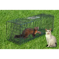 Żywołapka na KUNY / KOTY / – Pułapka 93,5X31X31 CM *3613