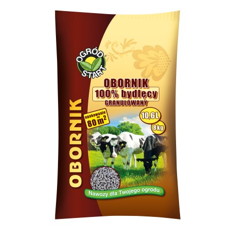 Obornik Bydlęcy Granulowany 8kg Ogród Start